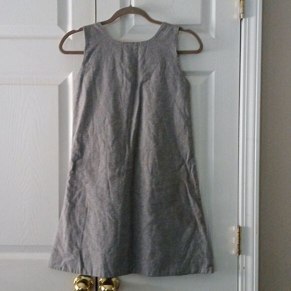 Strasburg Houndstooth reversible Halloween , red trim pocket dress Sz 6 NWOT - Picture 4 of 8